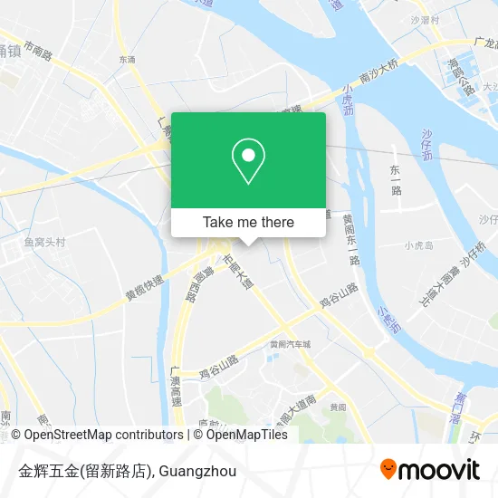金辉五金(留新路店) map