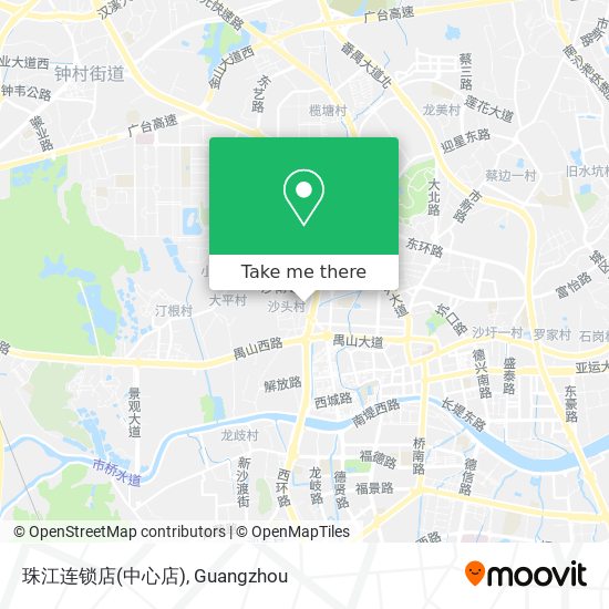 珠江连锁店(中心店) map