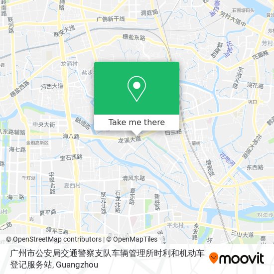 广州市公安局交通警察支队车辆管理所时利和机动车登记服务站 map