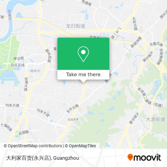 大利家百货(永兴店) map