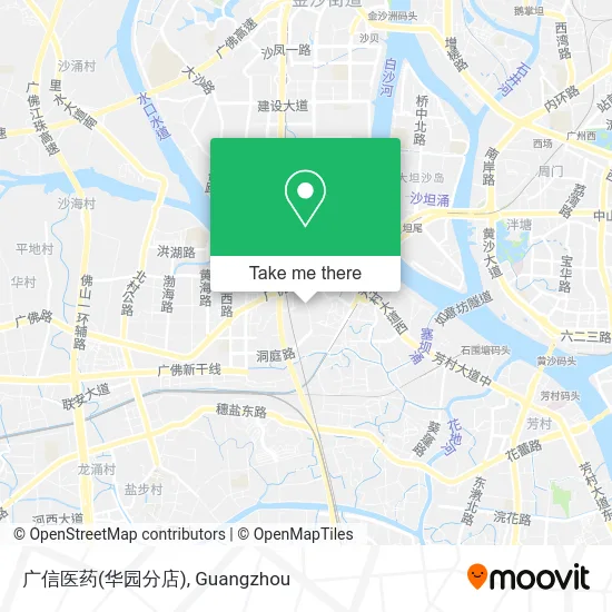 广信医药(华园分店) map
