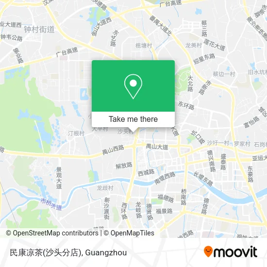 民康凉茶(沙头分店) map