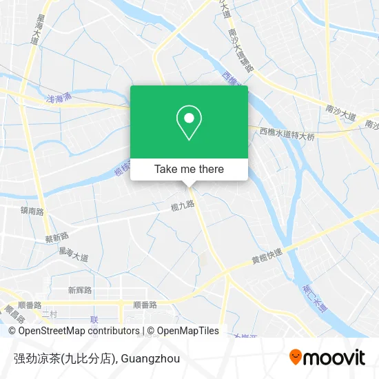强劲凉茶(九比分店) map