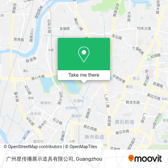 广州星传播展示道具有限公司 map