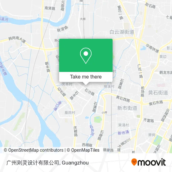 广州则灵设计有限公司 map