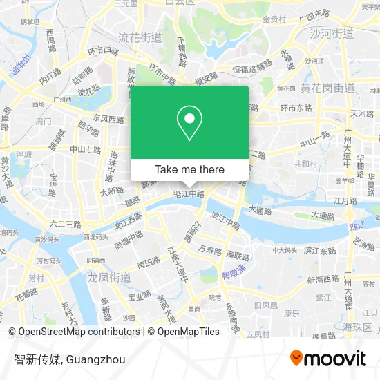 智新传媒 map