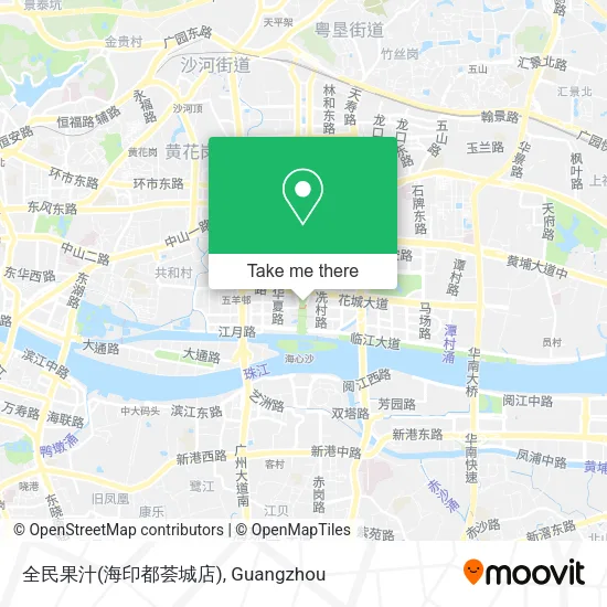 全民果汁(海印都荟城店) map