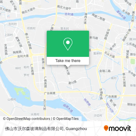 佛山市沃尔森玻璃制品有限公司 map