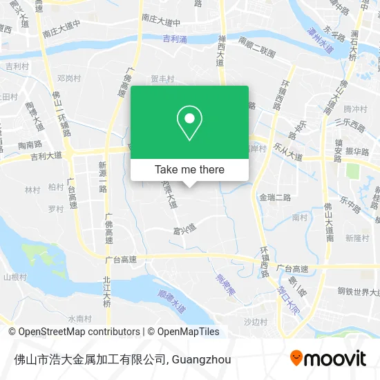 佛山市浩大金属加工有限公司 map