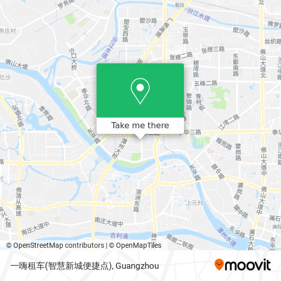 一嗨租车(智慧新城便捷点) map