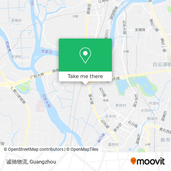 诚驰物流 map