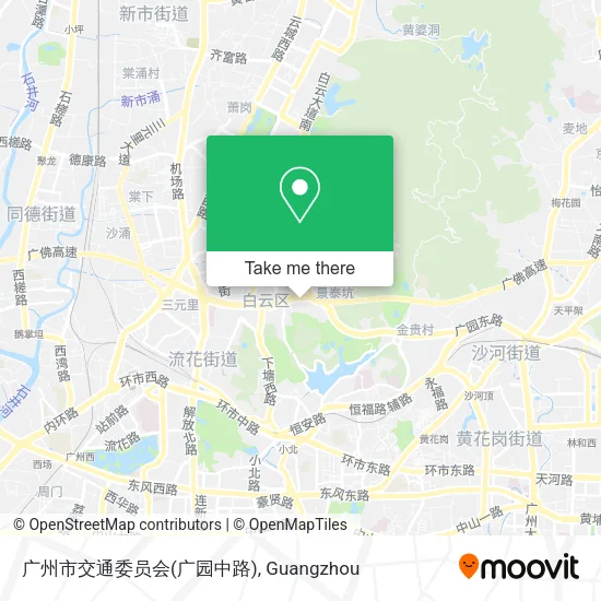 广州市交通委员会(广园中路) map