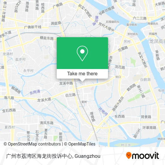 广州市荔湾区海龙街投诉中心 map