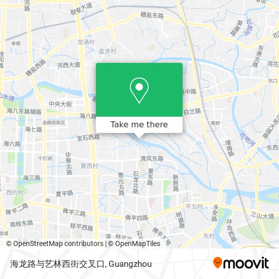 海龙路与艺林西街交叉口 map