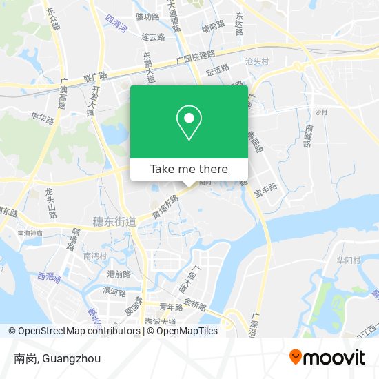 南岗 map