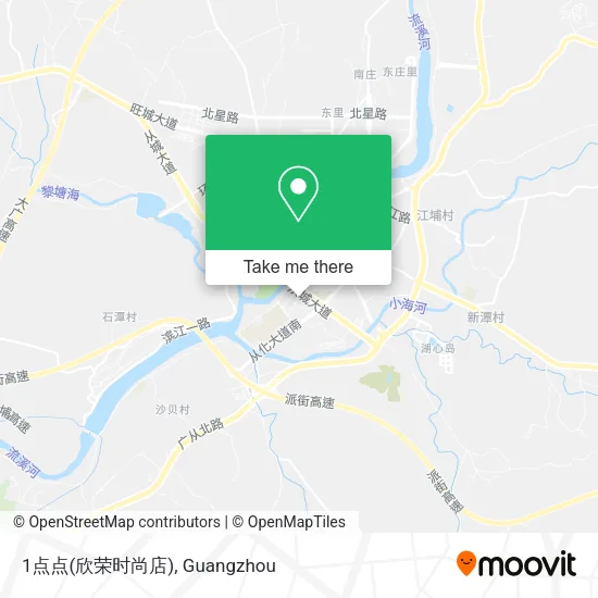 1点点(欣荣时尚店) map