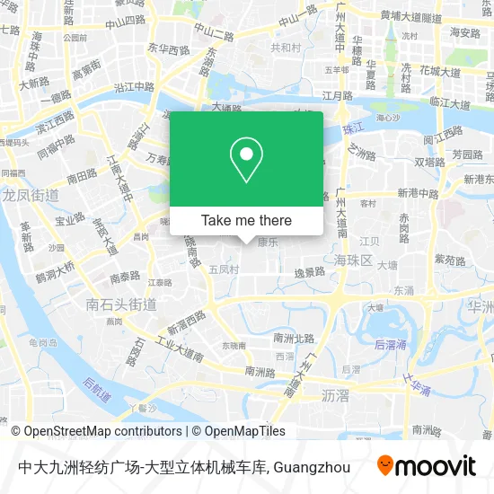 中大九洲轻纺广场-大型立体机械车库 map