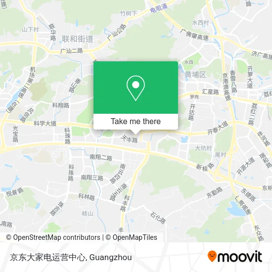 京东大家电运营中心 map
