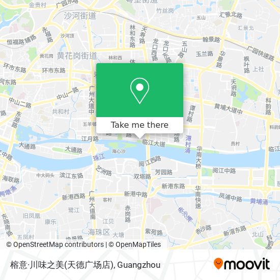 榕意·川味之美(天德广场店) map