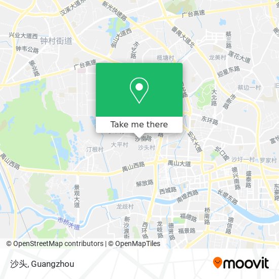 沙头 map