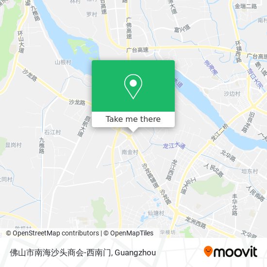 佛山市南海沙头商会-西南门 map