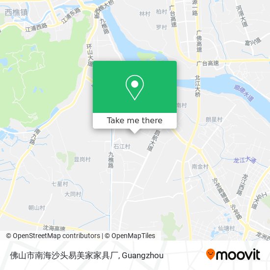 佛山市南海沙头易美家家具厂 map