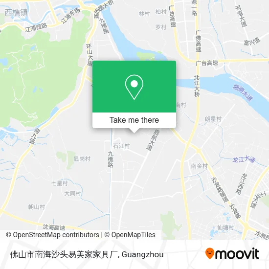 佛山市南海沙头易美家家具厂 map