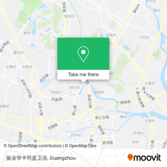 振业华卡司蓝卫浴 map