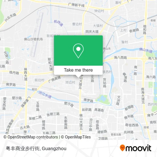 粤丰商业步行街 map