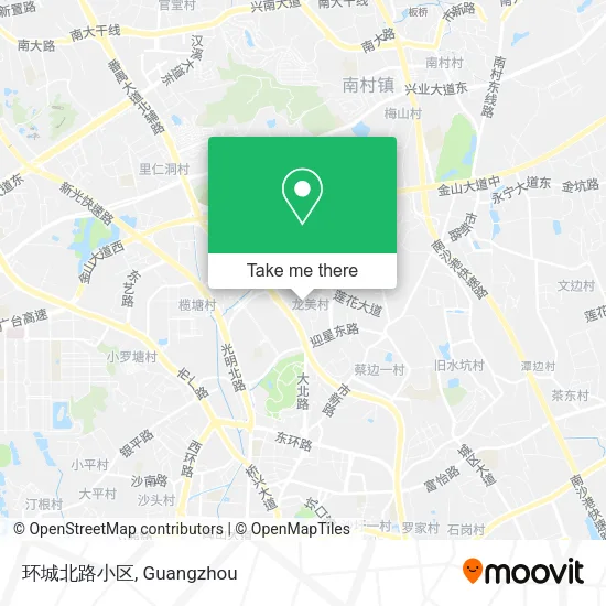 环城北路小区 map