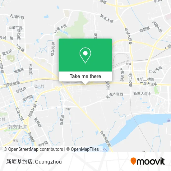 新塘基旗店 map