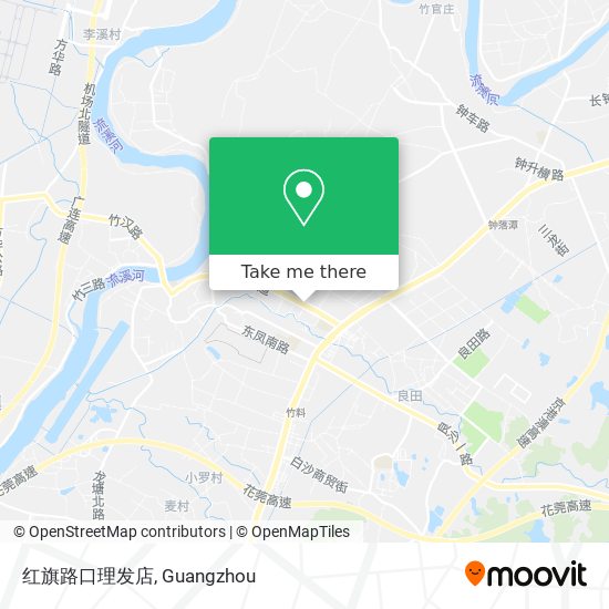 红旗路口理发店 map