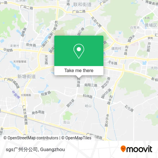 sgs广州分公司 map