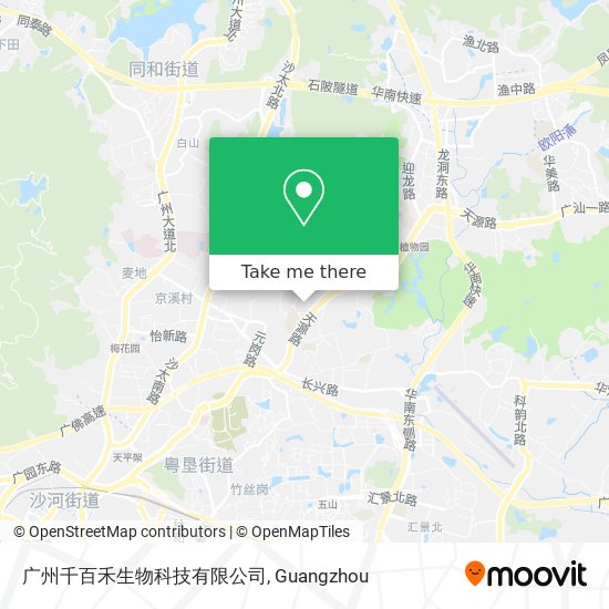 广州千百禾生物科技有限公司 map