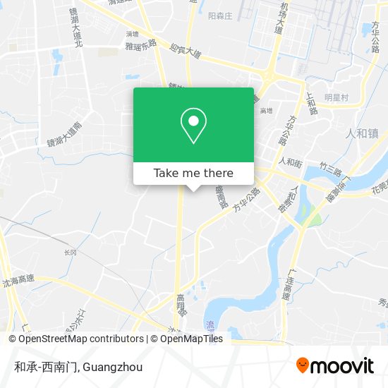 和承-西南门 map