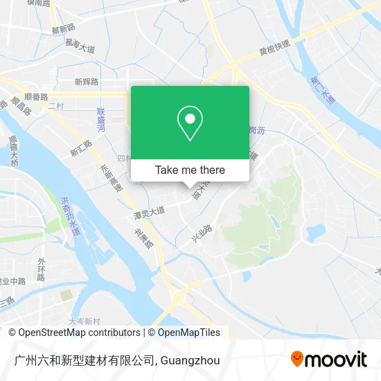 广州六和新型建材有限公司 map