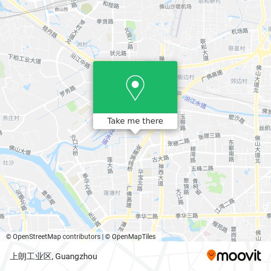 上朗工业区 map