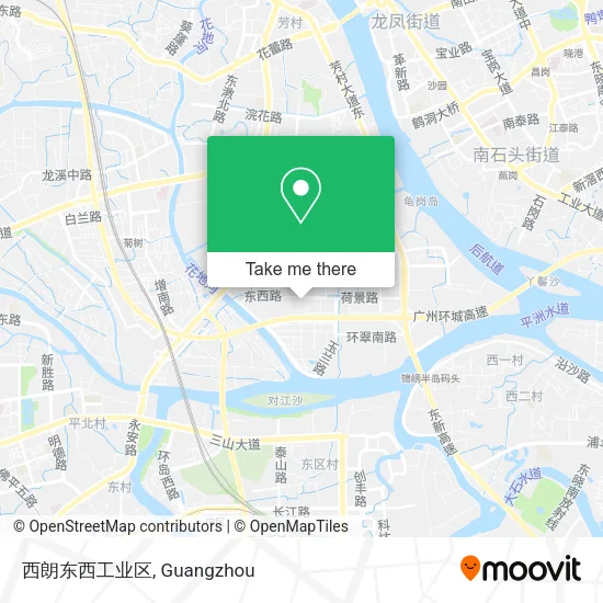 西朗东西工业区 map