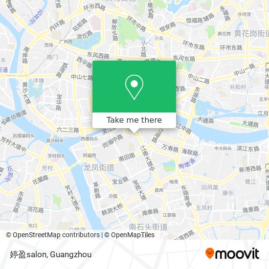 婷盈salon map