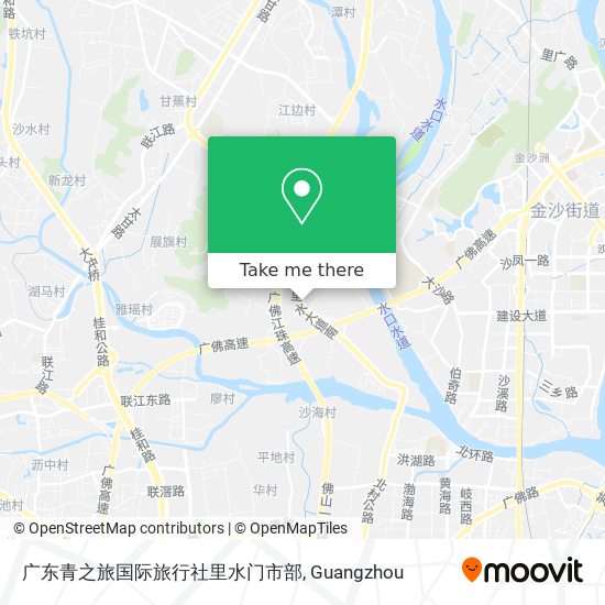 广东青之旅国际旅行社里水门市部 map