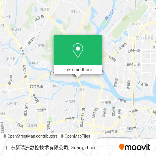 广东新瑞洲数控技术有限公司 map