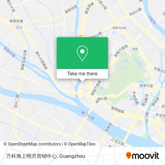 万科海上明月营销中心 map