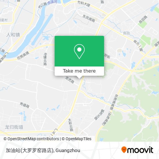 加油站(大罗罗窑路店) map