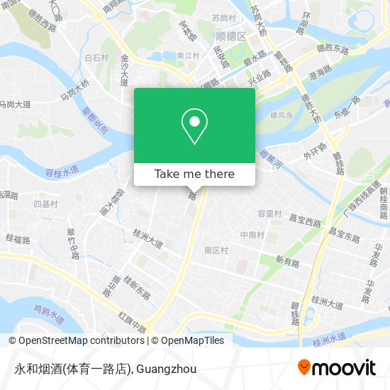 永和烟酒(体育一路店) map