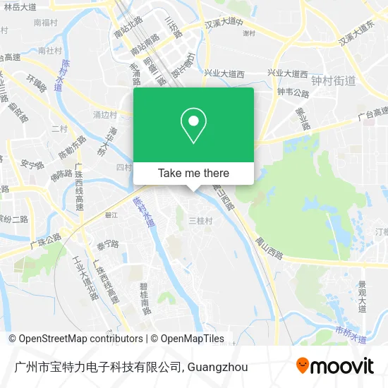 广州市宝特力电子科技有限公司 map