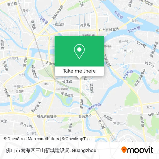 佛山市南海区三山新城建设局 map