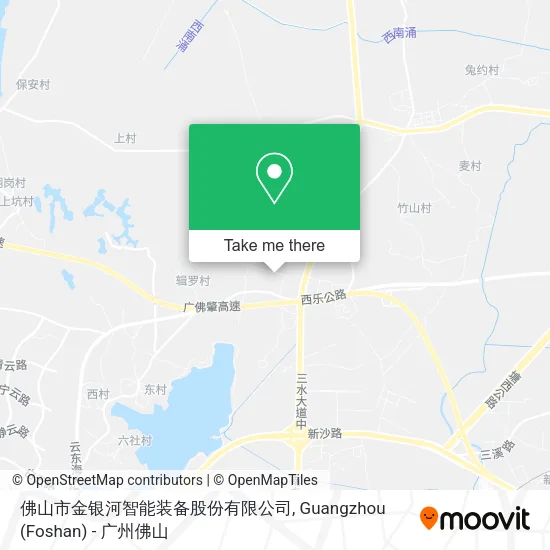 佛山市金银河智能装备股份有限公司 map