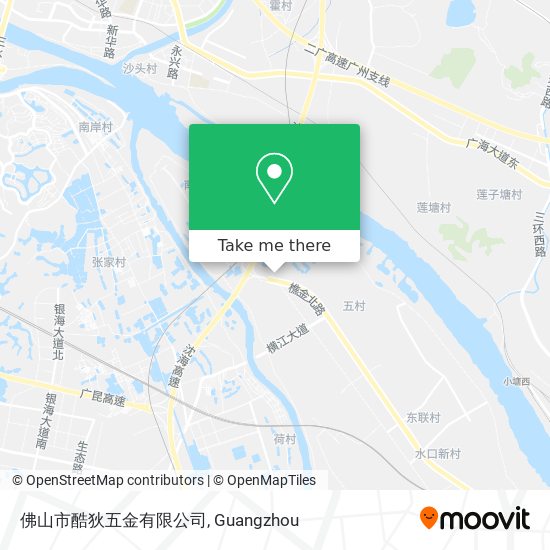 佛山市酷狄五金有限公司 map