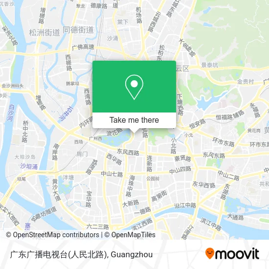 广东广播电视台(人民北路) map