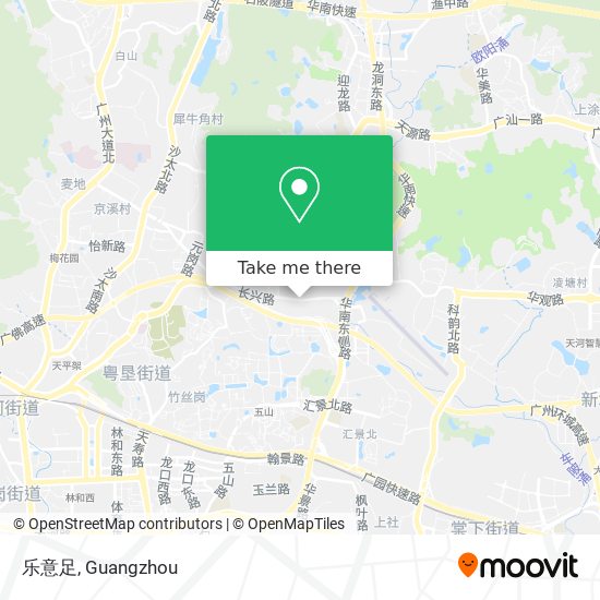 乐意足 map